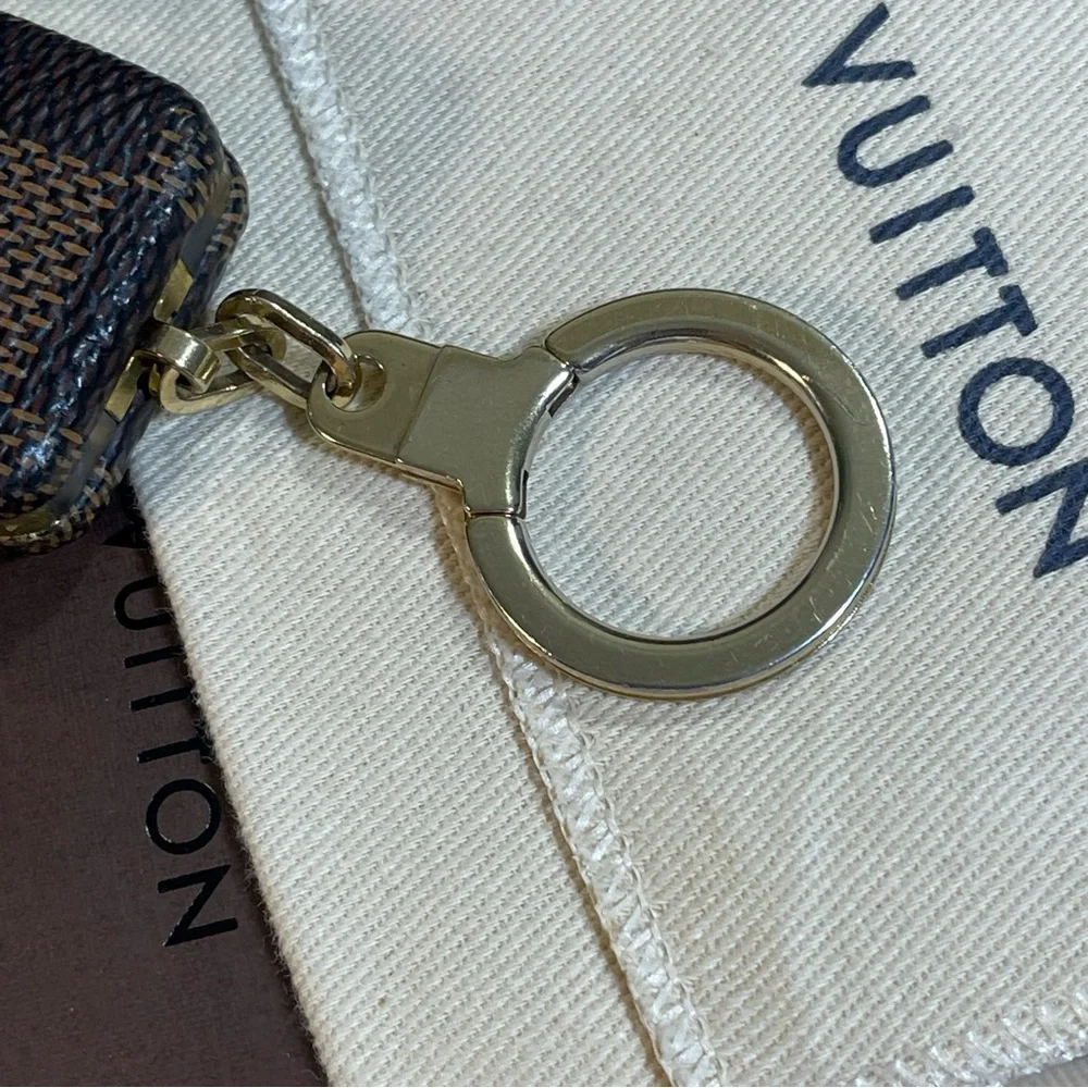 Louis Vuitton Astropill Damier Flashlight Key Chain or Bag Charm